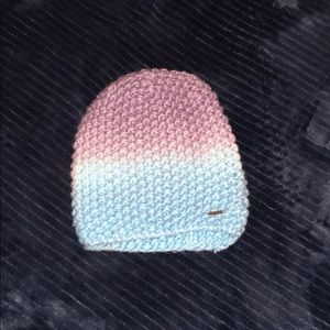 Free People beanie! Ombré (purple, white, blue)
